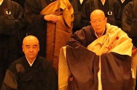 曹洞宗の板橋興宗禅師に得度を受けました